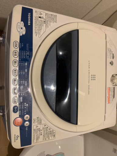 洗濯機　6.0kg   東芝‼️