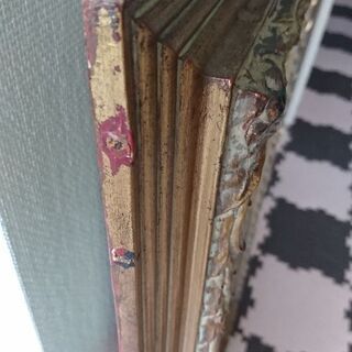 絵画ルノワール複製 額つき 大きめ