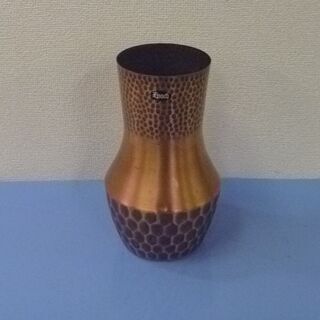【お値引き‼】JM9875)島津製作所 EPOCH 純銅の花瓶 ...