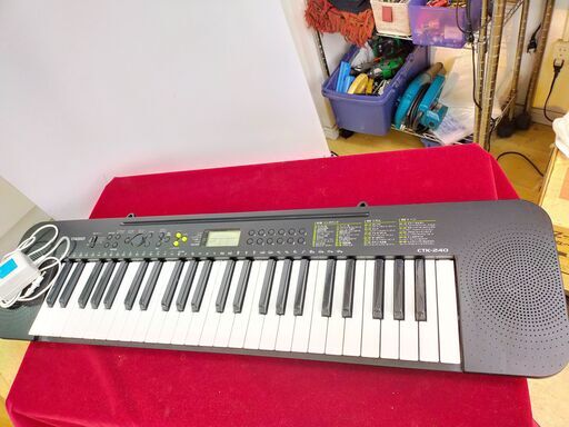 CASIO カシオ 電子ピアノ 電子キーボード CTK-240 動作確認済 ☆ 買取帝国朝霞店