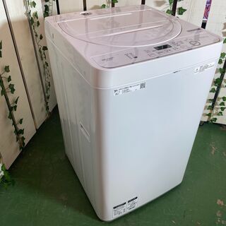 【愛品館八千代店】保証充実SHARP2019年製5.5kg全自動洗濯機ES-GE5D【愛八ST】