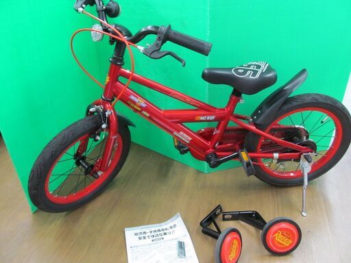【引取限定 戸畑本店】Ides　16インチ　子供用自転車　補助輪付き　中古品