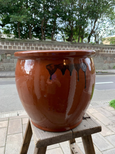 常滑焼 久松窯 金魚鉢 飾り メダカ鉢 水瓶 壺 陶器 スワッティー 鹿児島のその他の中古あげます 譲ります ジモティーで不用品の処分