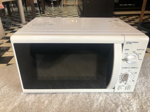 【リサイクルサービス八光　田上店　安心の1か月保証　配達・設置OK】ユアサプライムス PRE-7020M(W) 60Hz ホワイト [電子レンジ(17L) 西日本専用]