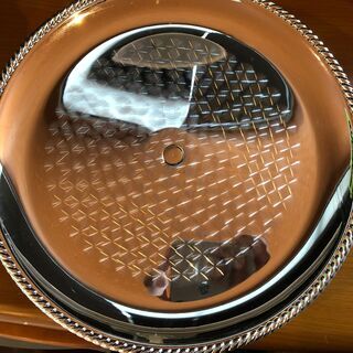 シルバー盛り皿　33㎝　管RKJ0547