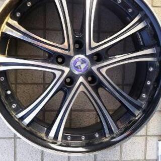 19インチホイール 114.3 オフセット38.42 FR車に！