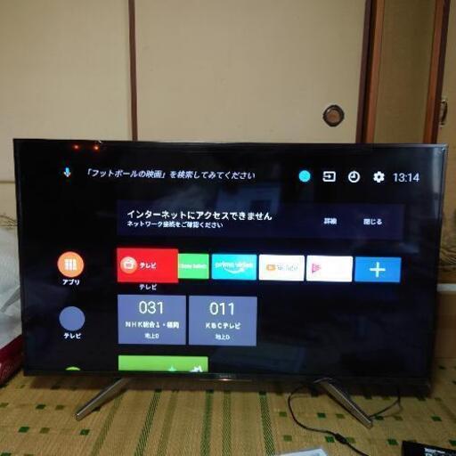 SONY BRAVIA 4K液晶テレビ 49インチ