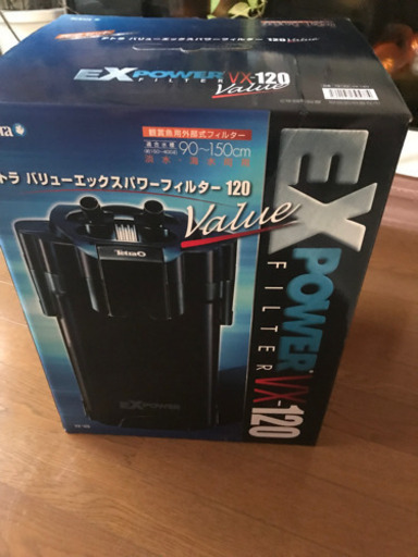 【新品未使用】テトラ　バリューエックスパワーフィルター　VX-120