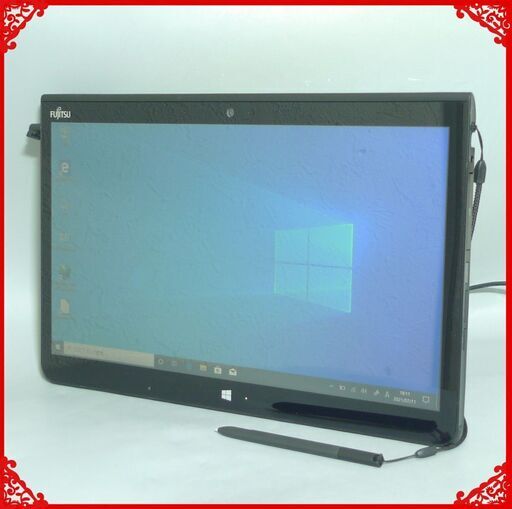 タブレット 中古動作良品 13.3型 富士通 Q775/K 第5世代Core i5 4GB 高速SSD 無線 Wi-Fi Bluetooth webカメラ Windows10 LibreOffice