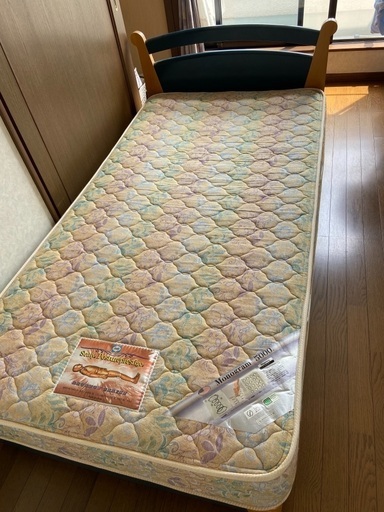 本日最終日　シーリーベッド