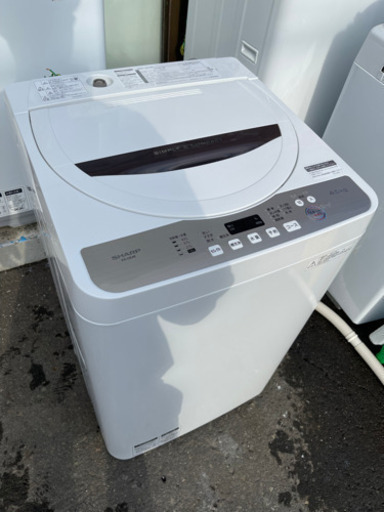 分解清掃済み！ シャープ SHARP ES-GE4B 4.5kg 2017年製 全自動洗濯機 札幌 南区 リサイクルショップ ゴリラへ花束 1
