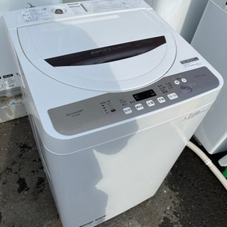 分解清掃済み！ シャープ SHARP ES-GE4B 4.5kg 2017年製 全自動洗濯機