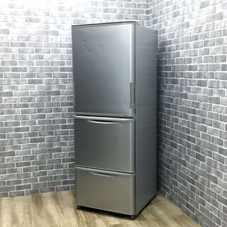 ハッピー西葛西店】3ドア 350L 冷蔵庫 【どっちもドア】ID46069