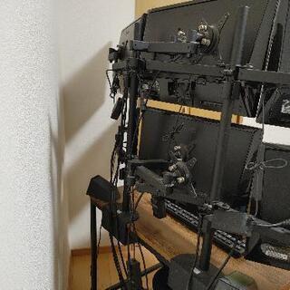 フリップスモニター6台 引掛け金具付