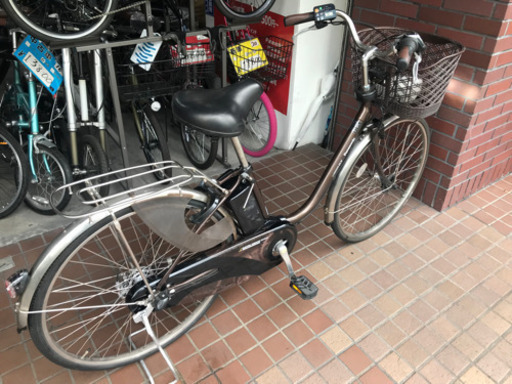 パナソニックPanasonic　26インチ電動アシスト自転車　茶色
