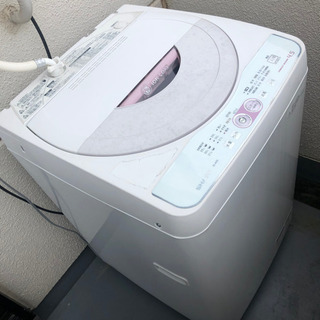 シャープ2012年製洗濯機4.5kg
