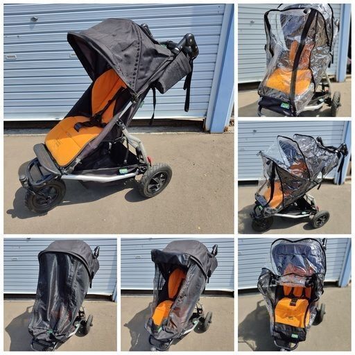 ベビー用品 マウンテンバギー mountain buggy 3点セット 美品 簡単 