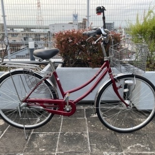 自転車 26インチ　コーナン　内装　切替　3段　ギア　ママチャリ