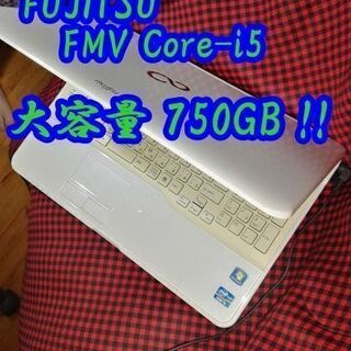 【FUJITSU/Core i5/SSD180GB/メモリ4G/...