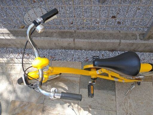 子ども用自転車　14型　黄色　あさひ自転車