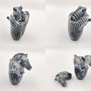 Adam Binder 動物 フィギュア シマウマ Zebra Crossing Adam Binder 動物 フィギュア シマウマ 