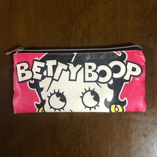 Betty Boop 小物入れ 桃