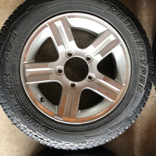 ジムニーJB23 純正アルミ　ブリジストン A／Ｔ