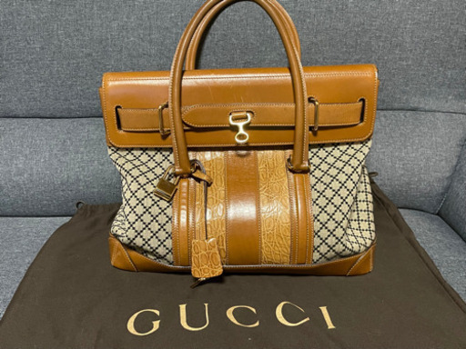 美品★正規品GUCCI グッチ  ディアマンテ  ハンドバッグ