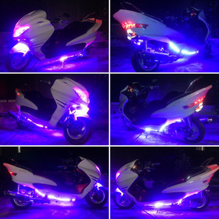 大人気‼︎【YAMAHA マジェスティ】ツートンカラーフルカスタム‼︎ LED