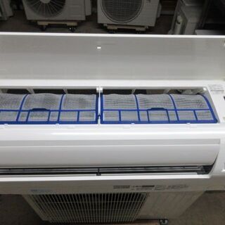K02383　三菱　中古エアコン　主に6畳用　冷2.2kw／暖2.5kw
