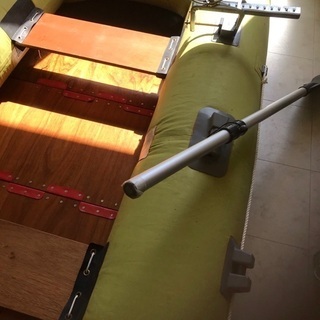 アキレス4人乗り ゴムボート 全長2.6 幅1.3 アンカー 自動空気入れ付き　値下げ