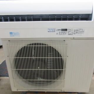 K02383　三菱　中古エアコン　主に6畳用　冷2.2kw／暖2.5kw