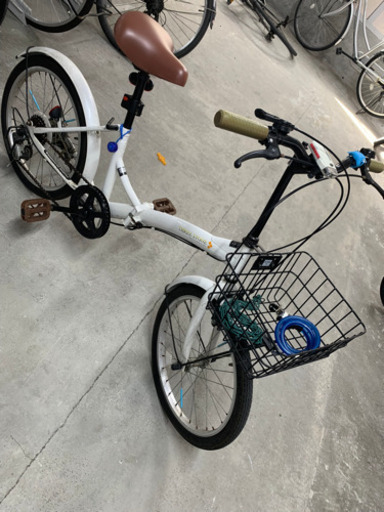 受け渡し者決定しました　　　折り畳み自転車中古品