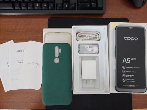 Oppo A5-2020 グリーン（美品）
