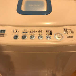 決まりましたTOSHIBA 洗濯機