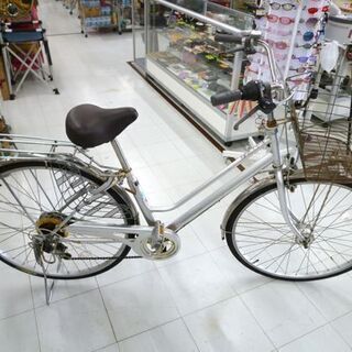 ママチャリ✴︎兵庫県 シティサイクル・ママチャリ cyma(サイマ) cyma urban ブルー 26