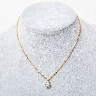 K18 キュービックジルコニア プチネックレス 品番n20-272 − 東京都