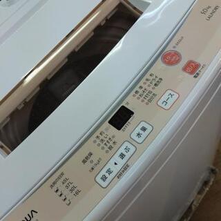 J037 早い者勝ち！ ☆6ヶ月保証☆5K洗濯機☆AQUA AQW-S50D