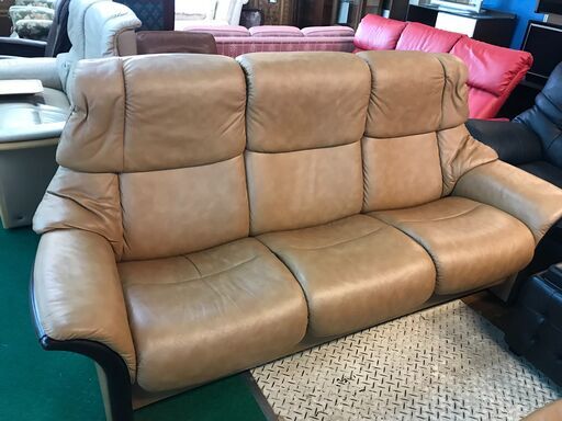 【愛品館八千代店】EKORNES　エコーネス　ストレスレスエルドラド3シーターハイバック