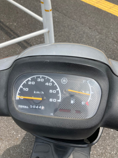 原付50㏄　書類あり　機関好調！YAMAHA APRIO　ヤマハ アプリオ　セル・キック一発　良く走る２st　ウーバー　キャリア付き 原付50㏄ 書類あり 機関好調！YAMAHA APRIO ヤマハ アプリオ セル