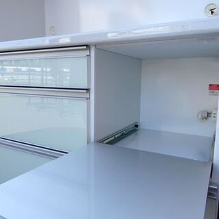 新札幌発☆食器棚/キッチンボード☆高さ230 ×幅 105 ×奥行 48cm