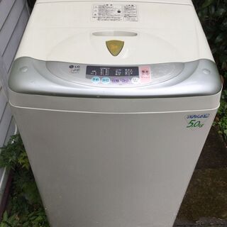 LG  HERB RELAX 5.0㎏ 洗濯機　（グリーン）