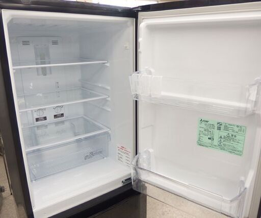 冷蔵庫 146L 2019年製 三菱 2ドア MR-P15D MITSUBISHI 小型 100Lクラス