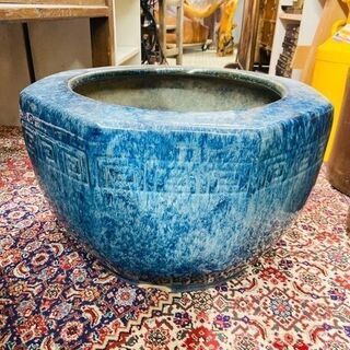 👹海鼠火鉢 なまこ火鉢 八角 火鉢👹 縦35㎝ 奥54㎝👹 