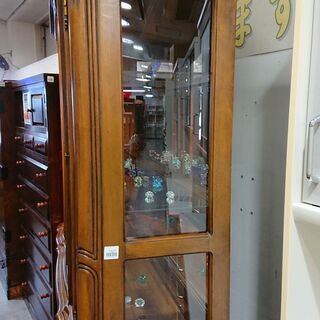 10/18販売済！4枚扉カップボード｜ガラスキャビネット