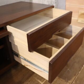 テレビ台 IDC OTSUKA(大塚家具)取り扱いの起立木工 ウォールナット無垢 
