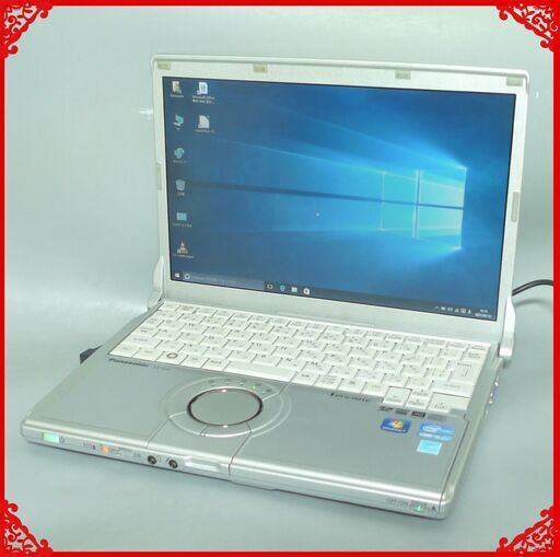 【楽天ランキング1位】 320G 4GB i5 Core CF-S10CWHDS Panasonic 12.1型 Windows10 ノートパソコン 中古 日本製 DVDRW 即使用可能 LibreOffice済 Wi-Fi 無線 ノートパソコン