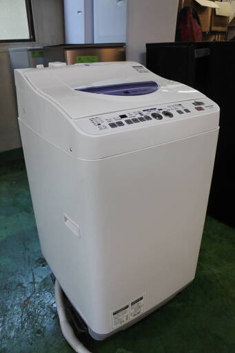 SHARP 15年式 ES-TG55L-A 5.5kg洗い 3kg 簡易乾燥機能付き 洗濯機 単身サイズ エリア格安配達