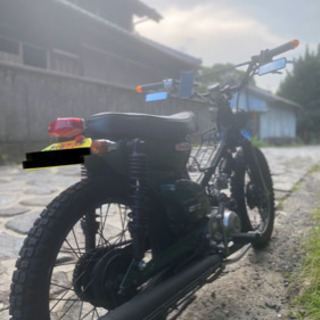 スーパーカブ50 ボアアップ75cc改 車体