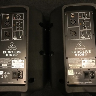 behringer EUROLIVE B108D スピーカー(2本セット) Behringer Eurolive B108D Powered Speaker | Sweetwater